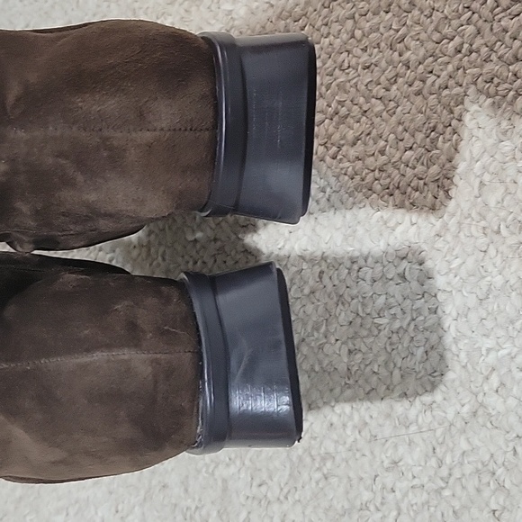 MARKON brown leather suede slouch calf high boots. Size is 6.5 M. - Picture 2 of 8
